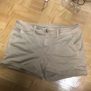 Khaki American Eagle Shorts